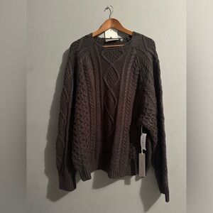 Fear of god essentials cable knit sweater